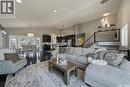 407 Silver Birch Lane, Warman, SK  - Indoor Photo Showing Living Room 