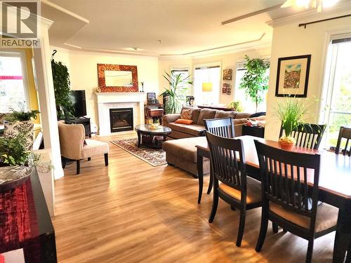 3220 Centennial Drive Unit# 201, Vernon, BC - Indoor With Fireplace