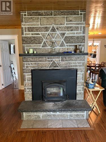 29 Sidney Lane, Mindemoya, ON - Indoor Photo Showing Living Room With Fireplace