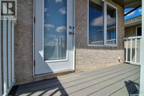 3023 Cranbourn Crescent, Regina, SK - Outdoor With Deck Patio Veranda With Exterior