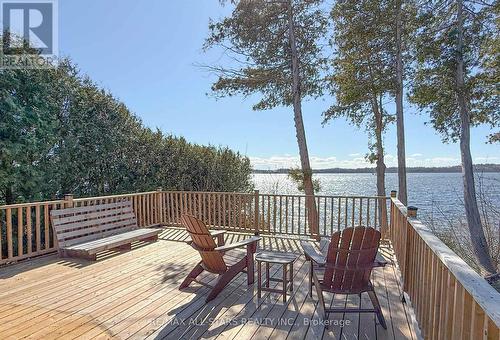 253 Stephenson Point Road, Scugog, ON - Outdoor With Body Of Water With Deck Patio Veranda With View
