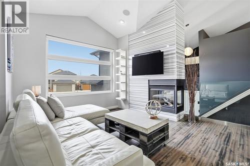 710 Sauer Crescent, Saskatoon, SK - Indoor With Fireplace