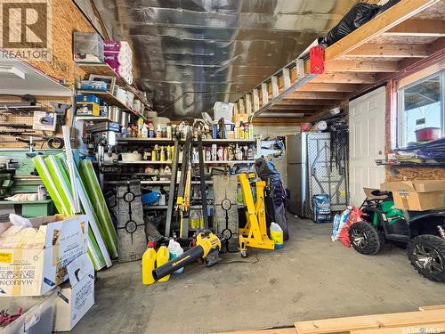 Strunk Acreage, Dundurn Rm No. 314, SK - Indoor Photo Showing Garage