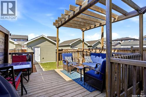 4604 Albulet Drive, Regina, SK - Outdoor With Deck Patio Veranda With Exterior