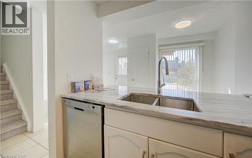 142 York Road Unit# 9, Guelph, ON - Indoor Photo Showing Kitchen With Double Sink