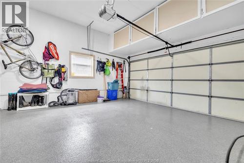 2048 Eugeni, Tecumseh, ON - Indoor Photo Showing Garage