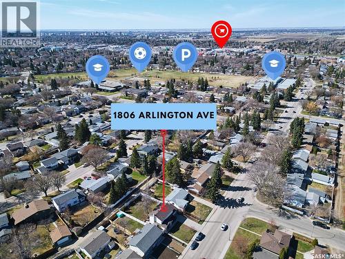 1806 Arlington Avenue, Saskatoon, SK - Outdoor With View
