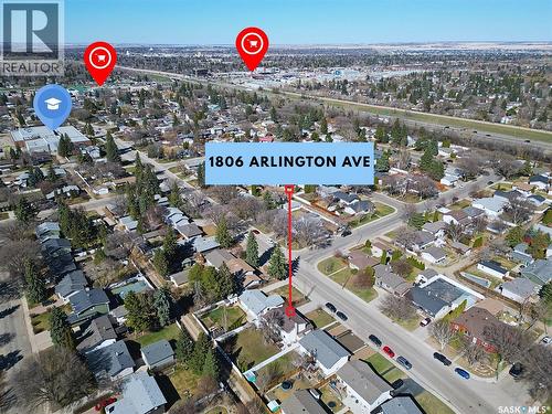 1806 Arlington Avenue, Saskatoon, SK -  With View