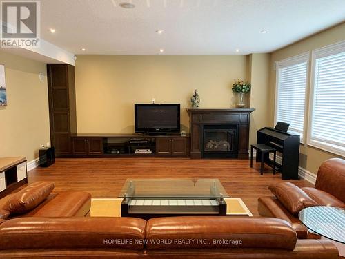 106 Paige Street, Kitchener, ON - Indoor Photo Showing Living Room With Fireplace