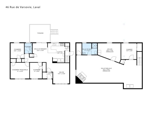 Plan (croquis) - 46 Rue De Varsovie, Laval (Vimont), QC - Other
