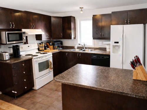 Kitchen - 78 Rue Du Fusain, Gatineau (Aylmer), QC - Indoor Photo Showing Kitchen With Double Sink