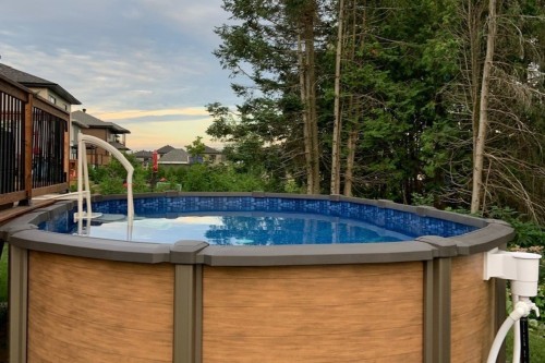 Piscine - 29 Rue De La Randonnée, Boischatel, QC - Outdoor With Above Ground Pool