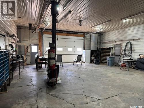 Prairie Preserves Acreage, Macoun, SK - Indoor Photo Showing Garage