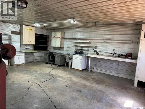 Prairie Preserves Acreage, Macoun, SK - Indoor Photo Showing Garage