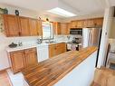 227 Transmitter Road, Kenora, ON  - Indoor Photo Showing Kitchen With Double Sink 