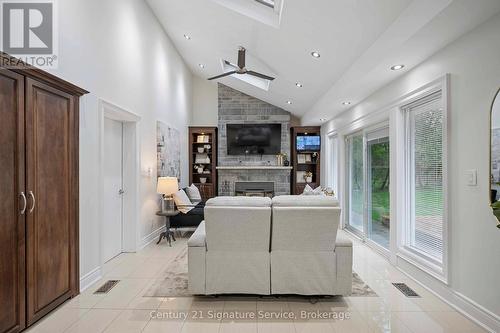 2235 Denise Road, Mississauga, ON - Indoor With Fireplace
