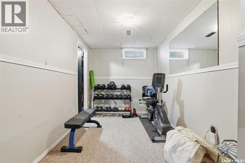 53 Rita Crescent, Saskatoon, SK - Indoor Photo Showing Gym Room