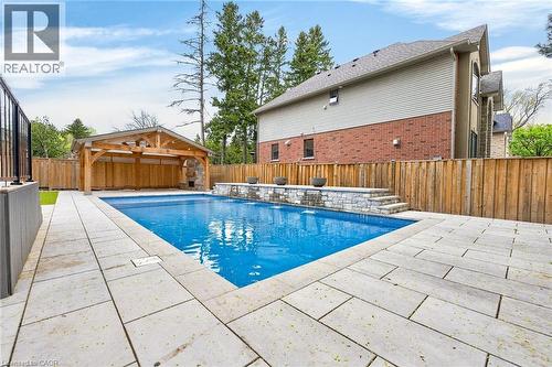 775 King Road, Burlington, ON - Outdoor With In Ground Pool With Deck Patio Veranda