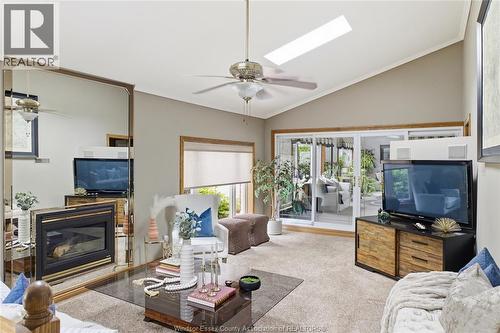 362 Pentilly, Tecumseh, ON - Indoor Photo Showing Living Room With Fireplace