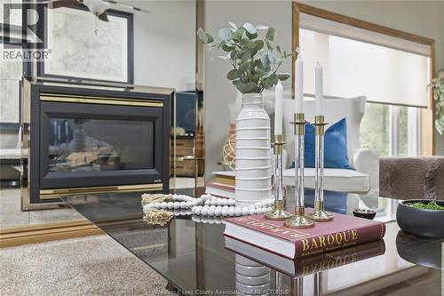 362 Pentilly, Tecumseh, ON - Indoor Photo Showing Living Room With Fireplace