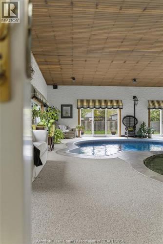 362 Pentilly, Tecumseh, ON - Indoor Photo Showing Other Room With In Ground Pool