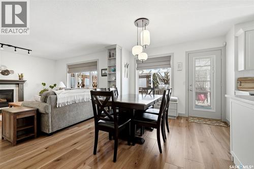 1603 Rousseau Crescent, Regina, SK - Indoor With Fireplace