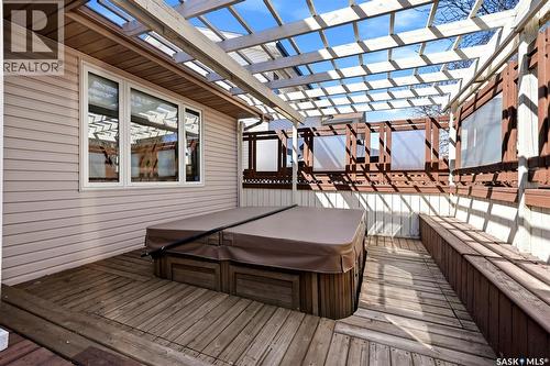 1603 Rousseau Crescent, Regina, SK - Outdoor With Deck Patio Veranda