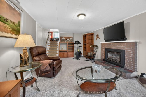 582 Woodview Road, Burlington, ON - Indoor Photo Showing Other Room With Fireplace