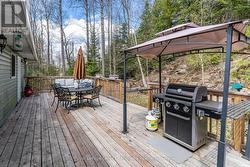 Rear Deck and BBQ area - 