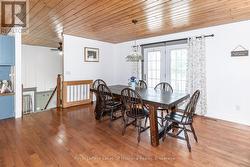 dining area with walkout to front porch - 