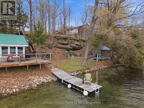 69 O2 Otter Lake Road, Rideau Lakes, ON - Outdoor With Deck Patio Veranda