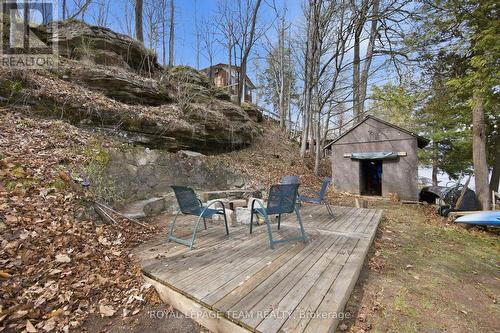 69 O2 Otter Lake Road, Rideau Lakes, ON - Outdoor With Deck Patio Veranda