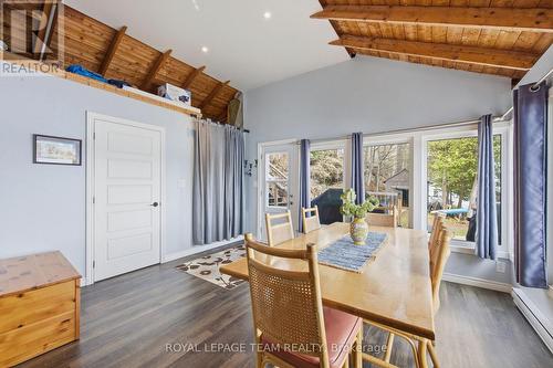 69 O2 Otter Lake Road, Rideau Lakes, ON - Indoor Photo Showing Dining Room