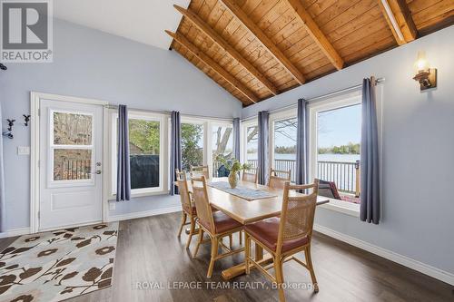 69 O2 Otter Lake Road, Rideau Lakes, ON - Indoor Photo Showing Dining Room