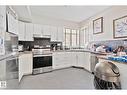 9512 154 St Nw, Edmonton, AB  - Indoor Photo Showing Kitchen With Double Sink 