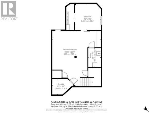 Basement - 7321 Sandhurst Drive, Mississauga, ON - Other