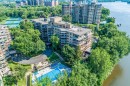 Photo aérienne - 109-4520 Prom. Paton, Laval (Chomedey), QC  - Outdoor With View 