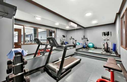Exercise Room - 102-45 Boul. Desjardins E., Sainte-Thérèse, QC - Indoor Photo Showing Gym Room