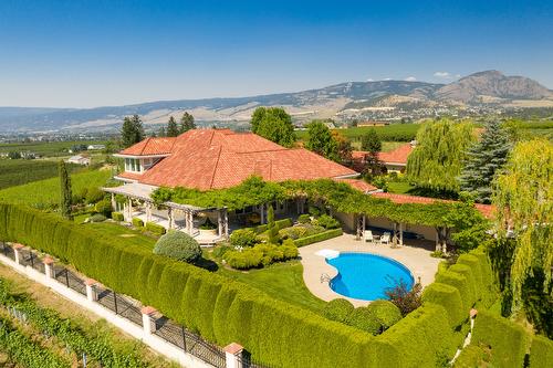 3240 Pooley Road, Kelowna, BC - Outdoor With In Ground Pool With View