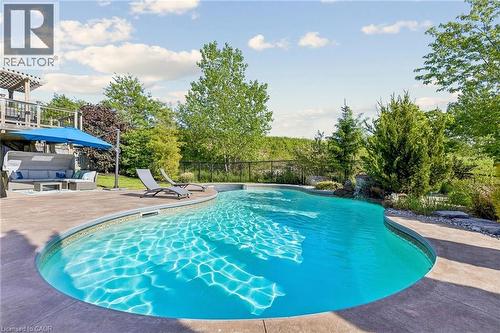 91 Gouda Place, Cambridge, ON - Outdoor With In Ground Pool