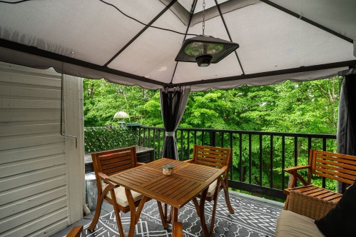 Terrasse - 516 Ch. Des Cimes, Saint-Sauveur, QC - Outdoor With Deck Patio Veranda With Exterior