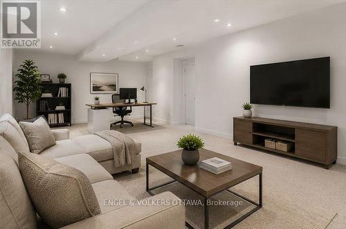 Basement Virtually Staged - 101 Orchestra Way, Ottawa, ON 
