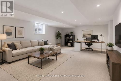Basement Virtually Staged - 101 Orchestra Way, Ottawa, ON 