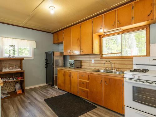 799 Coldstream Road, East Quinan, NS - Indoor Photo Showing Kitchen With Double Sink