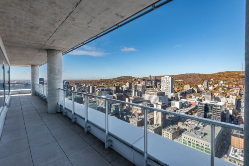 Balcon - Ph3701-1155 Rue De La Montagne, Montréal (Ville-Marie), QC - Outdoor With View With Exterior