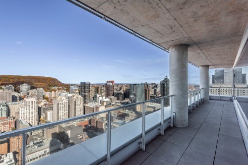 Balcon - Ph3701-1155 Rue De La Montagne, Montréal (Ville-Marie), QC - Outdoor With View With Exterior