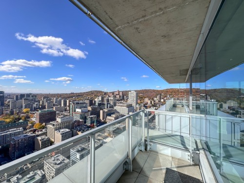 Balcon - Ph3701-1155 Rue De La Montagne, Montréal (Ville-Marie), QC - Outdoor With View With Exterior