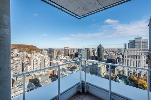 Balcon - Ph3701-1155 Rue De La Montagne, Montréal (Ville-Marie), QC - Outdoor With View With Exterior