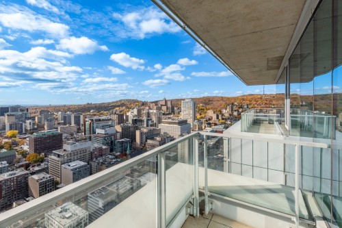 Balcon - Ph3701-1155 Rue De La Montagne, Montréal (Ville-Marie), QC - Outdoor With View With Exterior