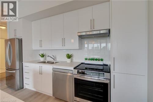 Kitchen - 191 King Street S Unit# 607, Waterloo, ON 